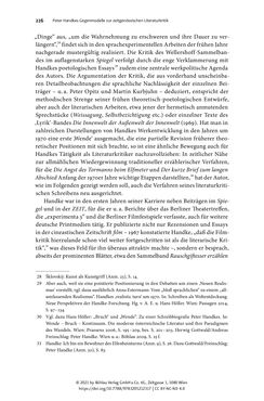 Bild der Seite - 226 - in Strategen im Literaturkampf - Thomas Bernhard, Peter Handke und die Kritik