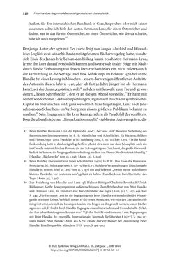 Bild der Seite - 230 - in Strategen im Literaturkampf - Thomas Bernhard, Peter Handke und die Kritik