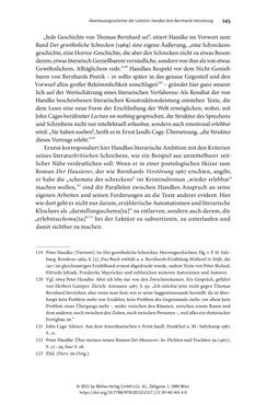 Image of the Page - 245 - in Strategen im Literaturkampf - Thomas Bernhard, Peter Handke und die Kritik