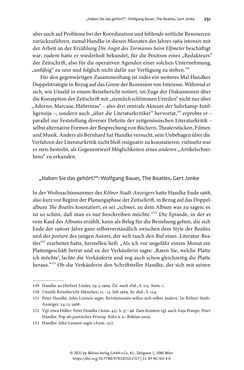 Bild der Seite - 251 - in Strategen im Literaturkampf - Thomas Bernhard, Peter Handke und die Kritik