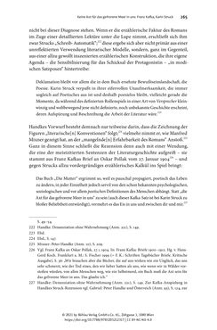 Image of the Page - 265 - in Strategen im Literaturkampf - Thomas Bernhard, Peter Handke und die Kritik