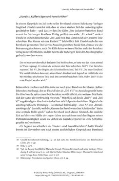 Bild der Seite - 289 - in Strategen im Literaturkampf - Thomas Bernhard, Peter Handke und die Kritik