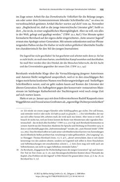 Bild der Seite - 295 - in Strategen im Literaturkampf - Thomas Bernhard, Peter Handke und die Kritik