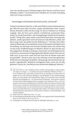 Image of the Page - 305 - in Strategen im Literaturkampf - Thomas Bernhard, Peter Handke und die Kritik