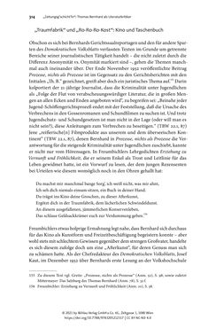 Image of the Page - 314 - in Strategen im Literaturkampf - Thomas Bernhard, Peter Handke und die Kritik