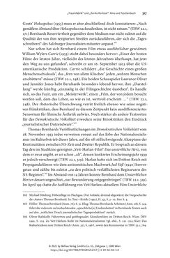 Bild der Seite - 317 - in Strategen im Literaturkampf - Thomas Bernhard, Peter Handke und die Kritik