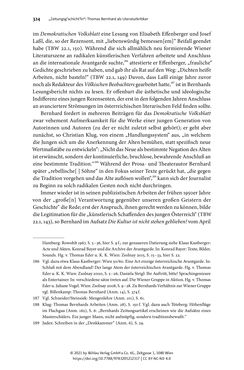 Image of the Page - 324 - in Strategen im Literaturkampf - Thomas Bernhard, Peter Handke und die Kritik