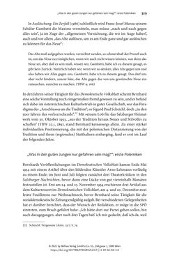 Bild der Seite - 329 - in Strategen im Literaturkampf - Thomas Bernhard, Peter Handke und die Kritik