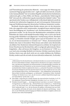 Image of the Page - 356 - in Strategen im Literaturkampf - Thomas Bernhard, Peter Handke und die Kritik