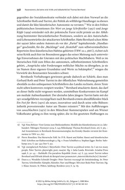 Bild der Seite - 358 - in Strategen im Literaturkampf - Thomas Bernhard, Peter Handke und die Kritik