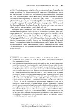 Image of the Page - 361 - in Strategen im Literaturkampf - Thomas Bernhard, Peter Handke und die Kritik