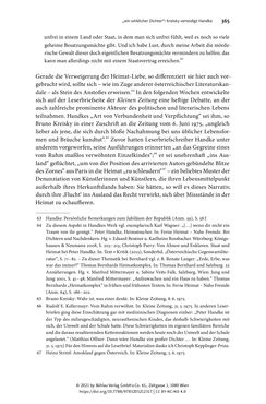 Image of the Page - 365 - in Strategen im Literaturkampf - Thomas Bernhard, Peter Handke und die Kritik