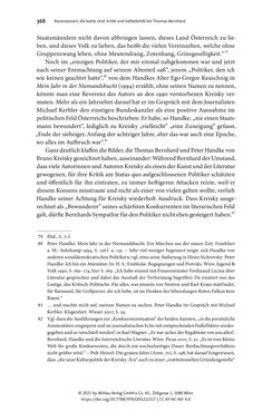 Image of the Page - 368 - in Strategen im Literaturkampf - Thomas Bernhard, Peter Handke und die Kritik