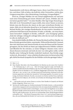 Image of the Page - 368 - in Strategen im Literaturkampf - Thomas Bernhard, Peter Handke und die Kritik