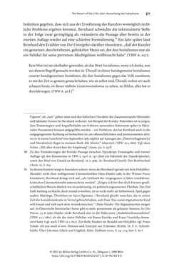 Image of the Page - 371 - in Strategen im Literaturkampf - Thomas Bernhard, Peter Handke und die Kritik