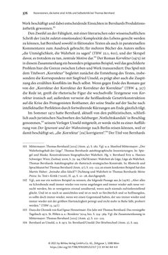 Bild der Seite - 376 - in Strategen im Literaturkampf - Thomas Bernhard, Peter Handke und die Kritik