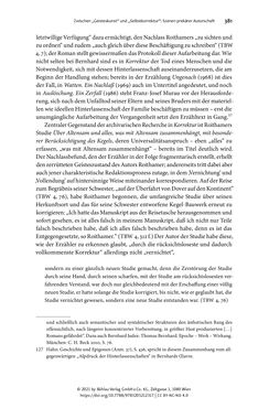 Image of the Page - 381 - in Strategen im Literaturkampf - Thomas Bernhard, Peter Handke und die Kritik