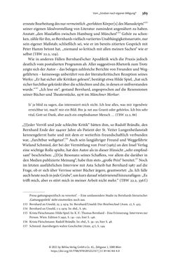 Image of the Page - 389 - in Strategen im Literaturkampf - Thomas Bernhard, Peter Handke und die Kritik