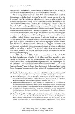 Bild der Seite - 404 - in Strategen im Literaturkampf - Thomas Bernhard, Peter Handke und die Kritik