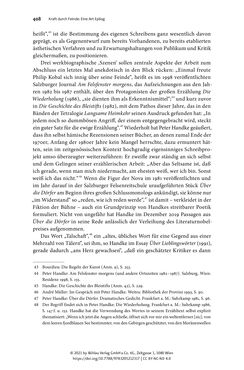 Bild der Seite - 408 - in Strategen im Literaturkampf - Thomas Bernhard, Peter Handke und die Kritik