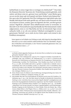 Image of the Page - 409 - in Strategen im Literaturkampf - Thomas Bernhard, Peter Handke und die Kritik