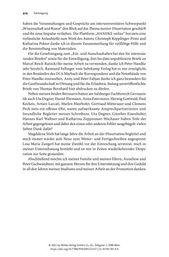 Bild der Seite - 414 - in Strategen im Literaturkampf - Thomas Bernhard, Peter Handke und die Kritik