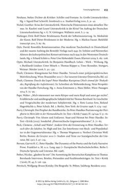 Bild der Seite - 453 - in Strategen im Literaturkampf - Thomas Bernhard, Peter Handke und die Kritik