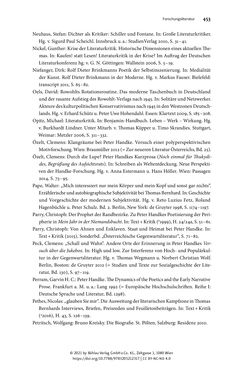 Image of the Page - 453 - in Strategen im Literaturkampf - Thomas Bernhard, Peter Handke und die Kritik