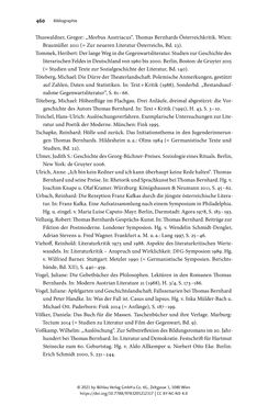Bild der Seite - 460 - in Strategen im Literaturkampf - Thomas Bernhard, Peter Handke und die Kritik