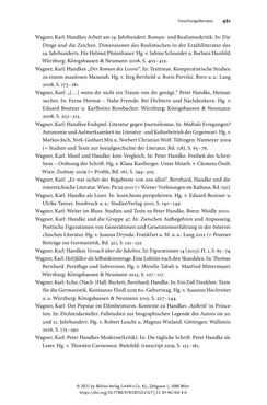 Bild der Seite - 461 - in Strategen im Literaturkampf - Thomas Bernhard, Peter Handke und die Kritik