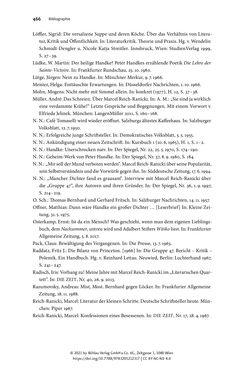 Image of the Page - 466 - in Strategen im Literaturkampf - Thomas Bernhard, Peter Handke und die Kritik