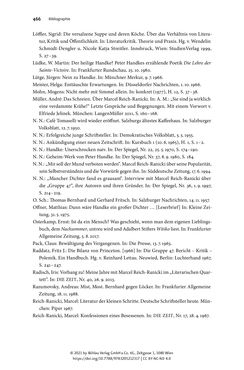 Image of the Page - 466 - in Strategen im Literaturkampf - Thomas Bernhard, Peter Handke und die Kritik