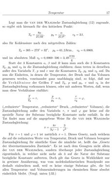 Image of the Page - 17 - in Vorlesungen über Thermodynamik