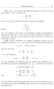 Bild der Seite - 25 - in Vorlesungen über Thermodynamik