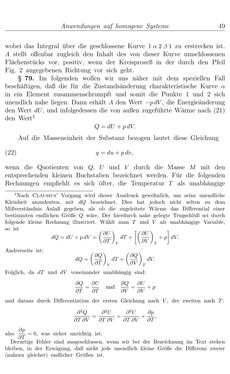 Image of the Page - 49 - in Vorlesungen über Thermodynamik