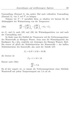 Bild der Seite - 69 - in Vorlesungen über Thermodynamik