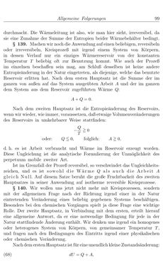 Bild der Seite - 99 - in Vorlesungen über Thermodynamik