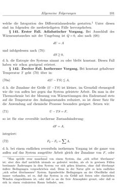 Bild der Seite - 101 - in Vorlesungen über Thermodynamik