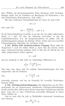 Image of the Page - 106 - in Vorlesungen über Thermodynamik