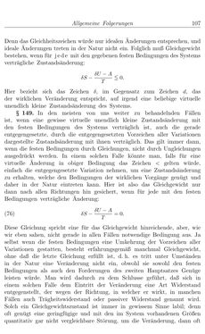 Bild der Seite - 107 - in Vorlesungen über Thermodynamik