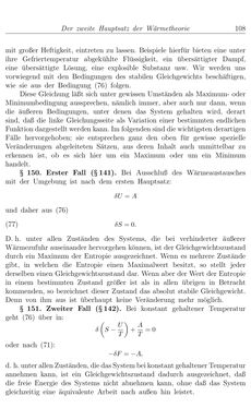 Bild der Seite - 108 - in Vorlesungen über Thermodynamik