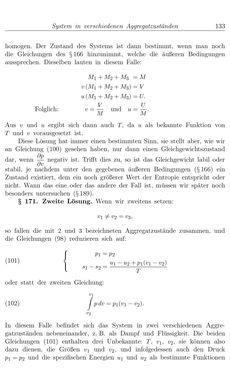 Image of the Page - 133 - in Vorlesungen über Thermodynamik