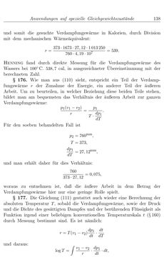 Bild der Seite - 138 - in Vorlesungen über Thermodynamik