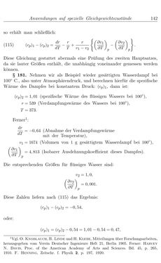 Bild der Seite - 142 - in Vorlesungen über Thermodynamik