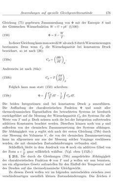 Bild der Seite - 176 - in Vorlesungen über Thermodynamik