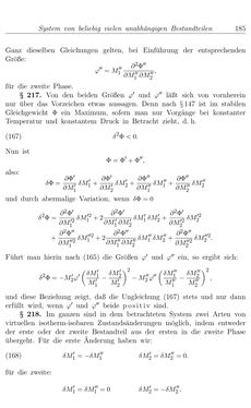 Bild der Seite - 185 - in Vorlesungen über Thermodynamik