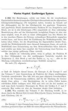 Image of the Page - 199 - in Vorlesungen über Thermodynamik