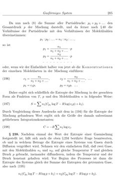 Image of the Page - 205 - in Vorlesungen über Thermodynamik