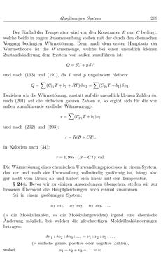 Image of the Page - 209 - in Vorlesungen über Thermodynamik