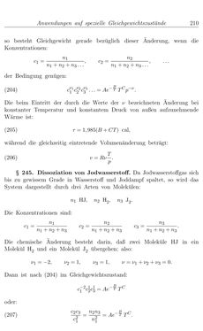 Image of the Page - 210 - in Vorlesungen über Thermodynamik